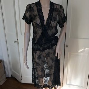 Black Lace Dress